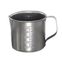 杉山工業 チタン計量カップ(ビーカー) 口付(手付) TN-631H 1個 63-3310-02（直送品）