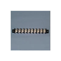 サトーパーツ 単列型 中継用端子台 250Vー6A 10極 ML-2015-10P 1個 63-3159-60（直送品）