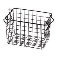 アズワン スタッキングワイヤーバスケット 26×18×18cm 63-3373-10 1個（直送品）