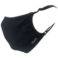 室谷 クロスミント マスク ブラック 持続冷感 UVカット(UPF50+) 65-0509-08 1枚（直送品）