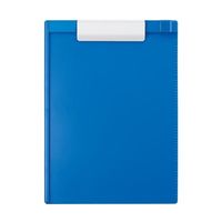カウネット 樹脂製クリップボード A4縦 ブルー 42475705 1枚 64-9362-83（直送品）