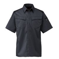 日新被服 半袖シャツ SR2633-54-M シックブラック 1枚（直送品）