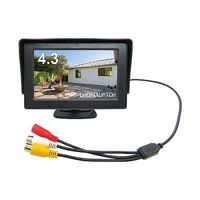 ブロードウォッチ 4.3インチ LCDモニター TFT液晶 小型ディスプレイ SEC-LCD-4INCH 1台 69-6319-44（直送品）