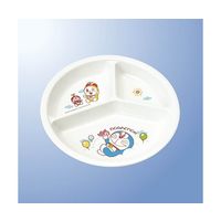 国際化工 三つ仕切皿 小 ドラえもん J 25-DO 1個 64-7779-22（直送品）