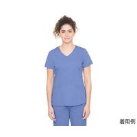 PURPLE LABEL スクラブトップス JORDAN S相当 ライトブルー 2172-XS-Ce 1枚（直送品）