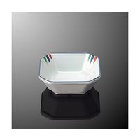 国際化工 隅切角小鉢 青線しずく G 40-SJ 1個 64-7773-48（直送品）