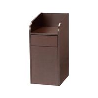 アダル おむつ交換台 ダストボックス ダークブラウン X3520-40W6 1台 7-9904-04（直送品）