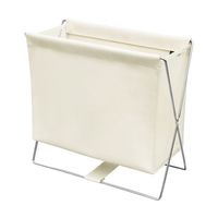 サキ サイドワゴン 合皮×メッシュ オフホワイト R-355 OW 1個 64-8946-94（直送品）