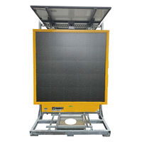 アスコ ソーラー式大型電光板 5×5(フルカラー) 1110600330 1台（直送品）