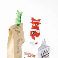 あおぞら キッチンクリップ マグネット付き フィッシュクリップ Fish Clip 311505 1個（直送品）