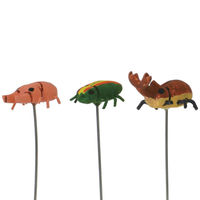 azi-azi ガーデンピック ミニピック クワガタ タマムシ カブトムシ 3種セット 368741 1個（直送品）