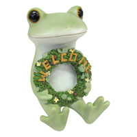 ティーライフ ガーデン オーナメント お座りWELCOME Copeau 397987 1個（直送品）