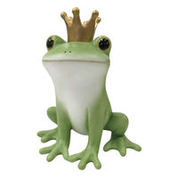 ティーライフ ガーデン オーナメント 王冠カエル Copeau 397988 1個（直送品）