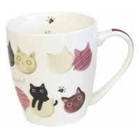 ノアファミリー マグカップ 250ml たまショコラ 磁器 ピンク 473205 1個（直送品）