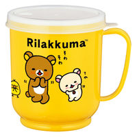 小森樹脂 コップ 300ml 蓋付カラーコップ リラックマ イエロー 486571 1個（直送品）