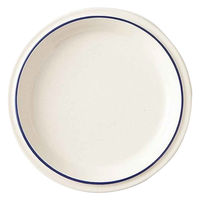 丸利玉樹利喜蔵商店 プレート 16cm コンコード ブルーライン 洋食器 陶器 271555 1個（直送品）