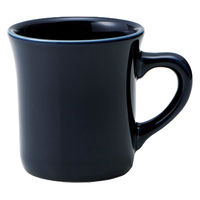 丸利玉樹利喜蔵商店 マグカップ 300ml M Cozyマグ 陶器 日本製 ネイビー 312199 1個（直送品）