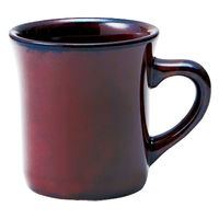 丸利玉樹利喜蔵商店 マグカップ 300ml M Cozyマグ 陶器 日本製 ブラウン 312203 1個（直送品）
