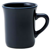 丸利玉樹利喜蔵商店 マグカップ 420ml L Cozyマグ 陶器 日本製 ネイビー 312204 1個（直送品）