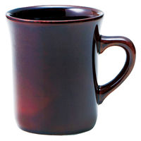 丸利玉樹利喜蔵商店 マグカップ 420ml L Cozyマグ 陶器 日本製 ブラウン 312208 1個（直送品）