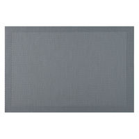 丸利玉樹利喜蔵商店 ランチョンマット 4枚セット 30×45cm エッジライン Edge Line グレー 327407 1個（直送品）