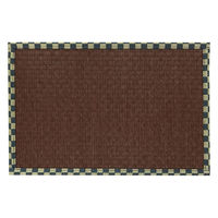 アルタ ティーマット 30×21cm ランチョンマット 畳と暮らす 畳 プレイスマット プラスチック 日本製 ブラウン 355848 1個（直送品）