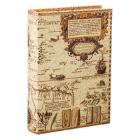 キーストーン 小物入れ 本型 アンティーク ブックボックス B 365288 1個（直送品）