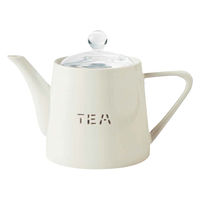 丸利玉樹利喜蔵商店 ティーポット 510ml 透かし 磁器 TEA 377496 1個（直送品）