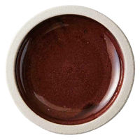 丸利玉樹利喜蔵商店 プレート 18cm Rashic 陶器 美濃焼 ブラウン 387748 1個（直送品）