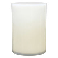 橋本達之助工芸 ゴミ箱 6.8L クリアボックスカクテル Mサイズ ホワイト 414205 1個（直送品）