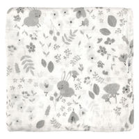日本エイテックス おくるみ Mister Fly モスリンラップ ガーゼ 綿100% フローラルバニー 438457 1個（直送品）
