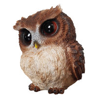 東洋石創 ガーデンオーナメント フクロウ 置物 459363 1個（直送品）