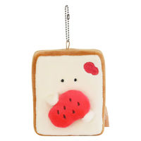 逸品社 キーホルダー もちっと食ぱんさん マスコット イチゴジャム 485486 1個（直送品）