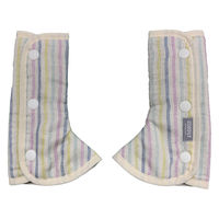 日本エイテックス よだれカバー カドリー ショルダー&コーナーカバー スリムタイプ 日本製 マルチストライプ 487460 1個（直送品）