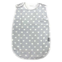 日本エイテックス スリーパー ベビー おくるみ ダブルガーゼスリーパー 日本製 グレークラウド 488426 1個（直送品）