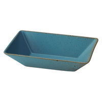 丸利玉樹利喜蔵商店 ボウル 13cm M KASANE レクタングル 陶器 ターコイズブルー 377177 1個（直送品）