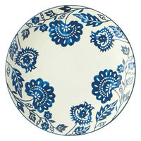 丸利玉樹利喜蔵商店 プレート 22cm AIKA 硬質陶器 オリエンタルフラワー 377312 1個（直送品）