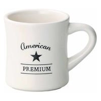 ケーアイ マグカップ 345ml プレミアムダイナーマグ 磁器 日本製 ホワイト 313138 1個（直送品）