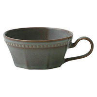 ケーアイ スープカップ 270ml 美濃焼 コリーヌ Colline 食器 磁器 日本製 エタン 318229 1個（直送品）
