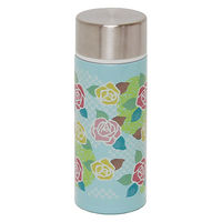 丸和貿易 水筒 ミニ 直飲み ステンレス ちょい飲みぼとる 120ml 薔薇 327675 1個（直送品）
