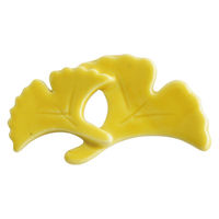 ケーアイ 箸置き 5cm いちょう 陶器 日本製 348332 1個（直送品）