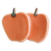 ケーアイ 箸置き 4cm りんご 磁器 日本製 レッド 348334 1個（直送品）