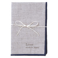 ケーアイ ランチョンマット 布 40cm リネン 麻 日本製 プレイスマット ブルー 349164 1個（直送品）
