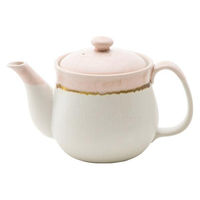 ケーアイ ポット 500ml obi ティーポット 急須 食器 和食器 陶土 日本製 ピンク 358670 1個（直送品）