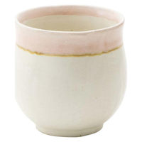 ケーアイ 湯呑み 160ml 玉湯呑 obi コップ 食器 和食器 陶土 日本製 ピンク 358668 1個（直送品）