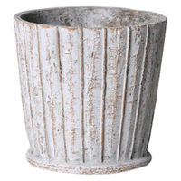 アビテ プランター リーニュ ラウンドポット M A 387300 1個（直送品）