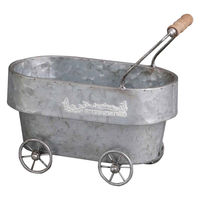 アビテ プランター シャルール・カート シルバー 395113 1個（直送品）