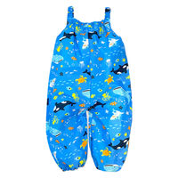 ユアーズアーミーワールド 雨具 上下 キッズ マリンプレイウェア ブルー 438426 1個（直送品）