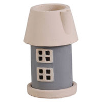 アビテ フラワーポット コティ ラウンドポット 植木鉢 グレー 457760 1個（直送品）