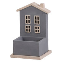 アビテ フラワーポット コティ トールポット 植木鉢 グレー 457763 1個（直送品）